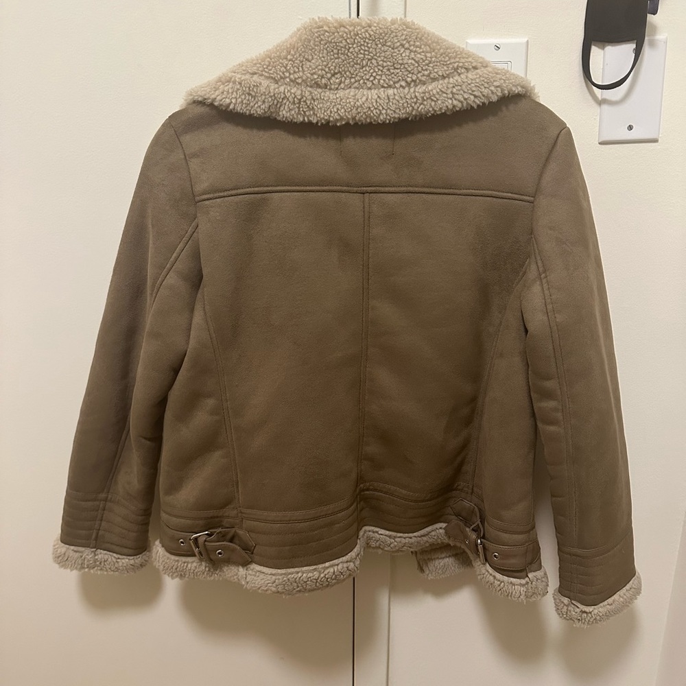 Zara Shearling Jacket - image 4